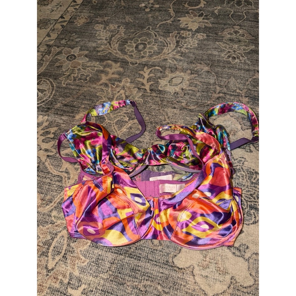 Vintage Victoria's Secret Satin Bra Bundle Colorful Y2K